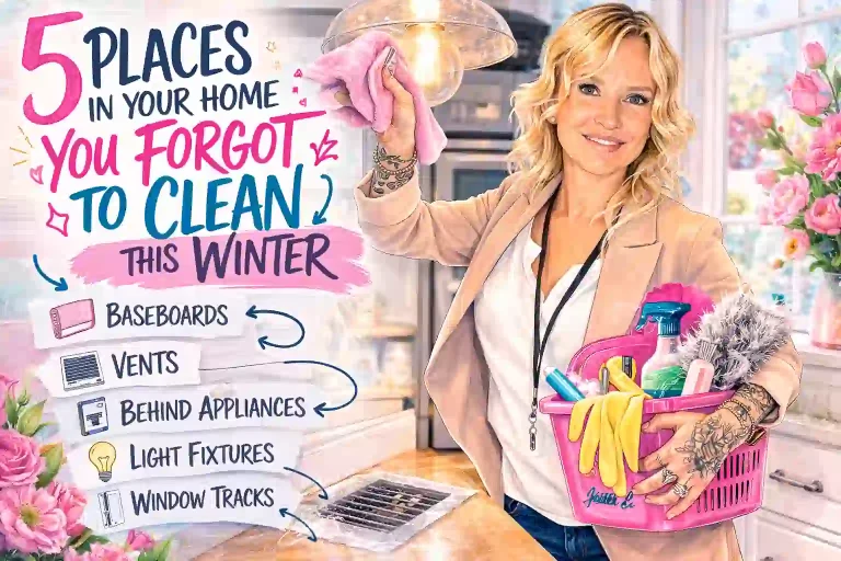 5 Places in Your Home You Forgot to Clean This Winter