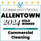 winners badge allentown 2024 gold commercial cleaning